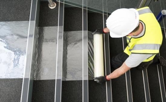 Buy cheap 0.075mm SGS User Friendly Plasticover Temporary Carpet Plastic Floor Protector from wholesalers