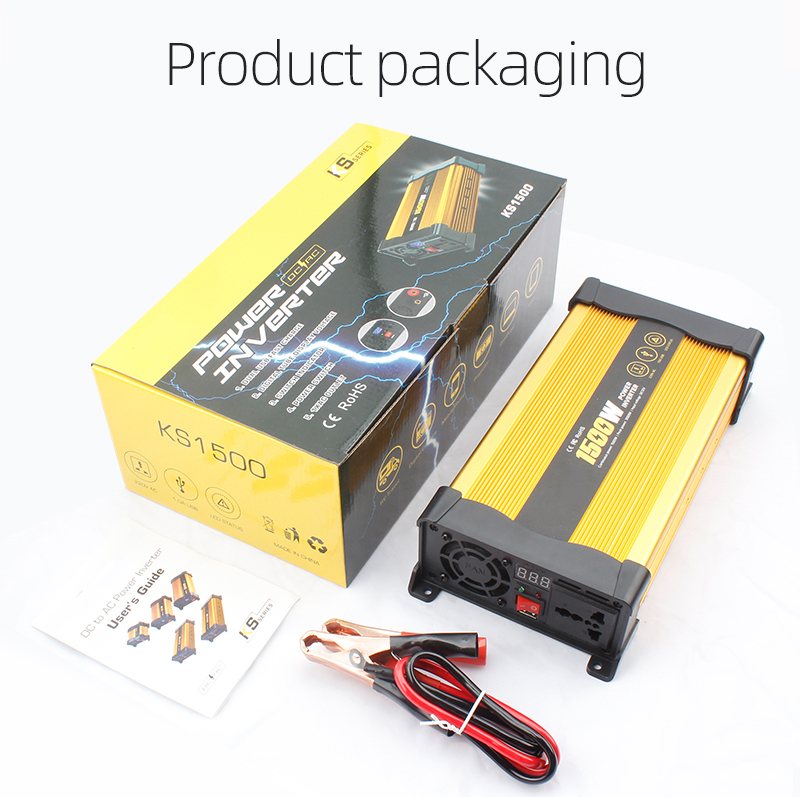 Smart Solar Inverter Hybrid 1.5Kw Portable Pure Sine Wave Solar Inverter Solar Inverter Solar Energy System