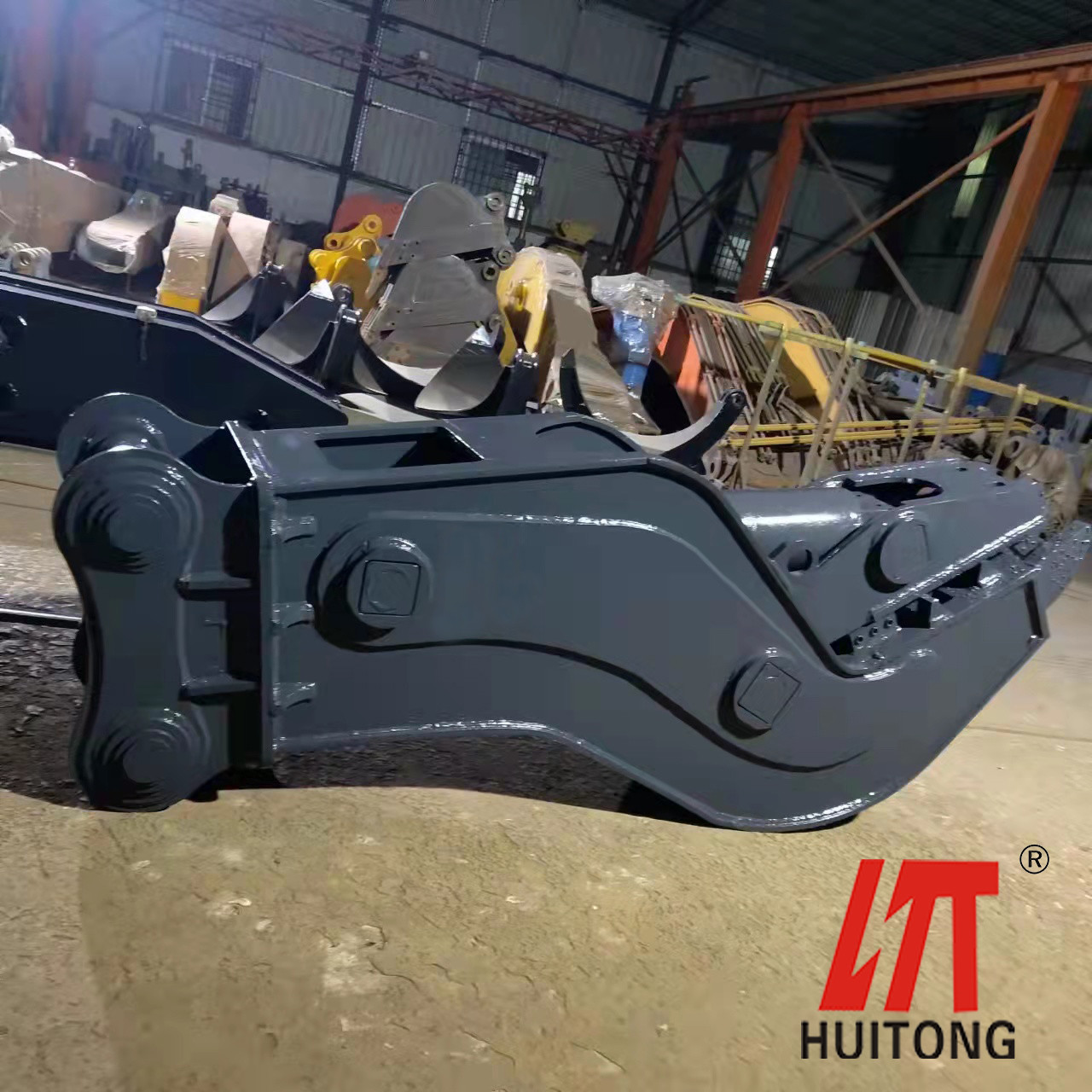 Bucket Stone Crusher Hydraulic Concrete Pulverizer For 30 Ton Excavator