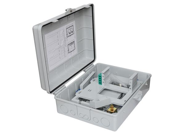 Buy cheap 16 Ports Fiber Optic Termination Box , FTTH PLC Fiber Optic Splitter Box from wholesalers