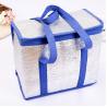 Buy cheap wholesale portable large aluminium foil cooler bag reusable lunch insulated carry case food delivery box for food beer from wholesalers
