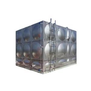 Wholesale 50000 Litre Sectional Stainless Steel Potable Water Storage Tank Price Food Grade Rectangular Water Tank from china suppliers