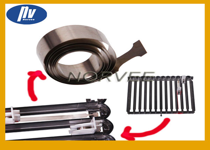 Dispenser Flat Spiral Variable Force Spring , 450mm Length Measuring Tape Spring