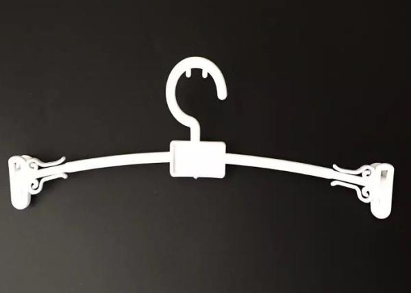 Buy cheap White Clothing Store Hangers For Underware , Plastic Retail Hangers Eco Friendly from wholesalers