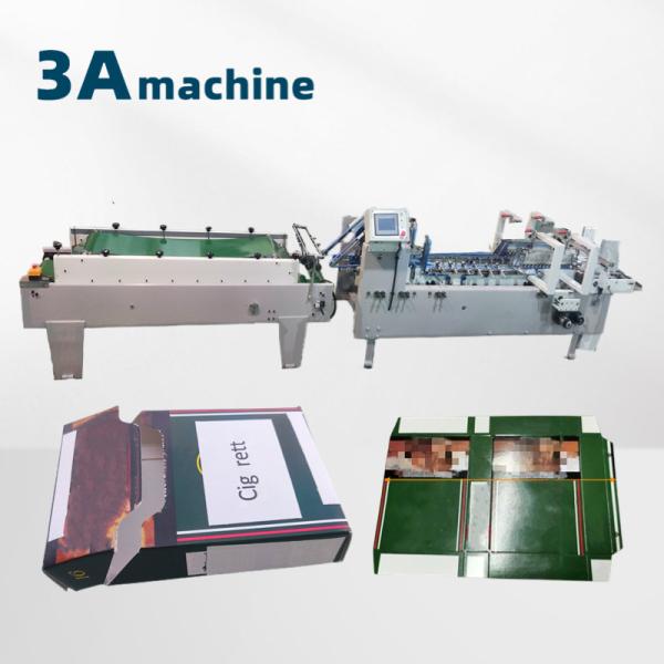 Buy cheap Automatic Box Making Folder Gluer Machine for Timely Delivery and Suitable Box Sizes from wholesalers