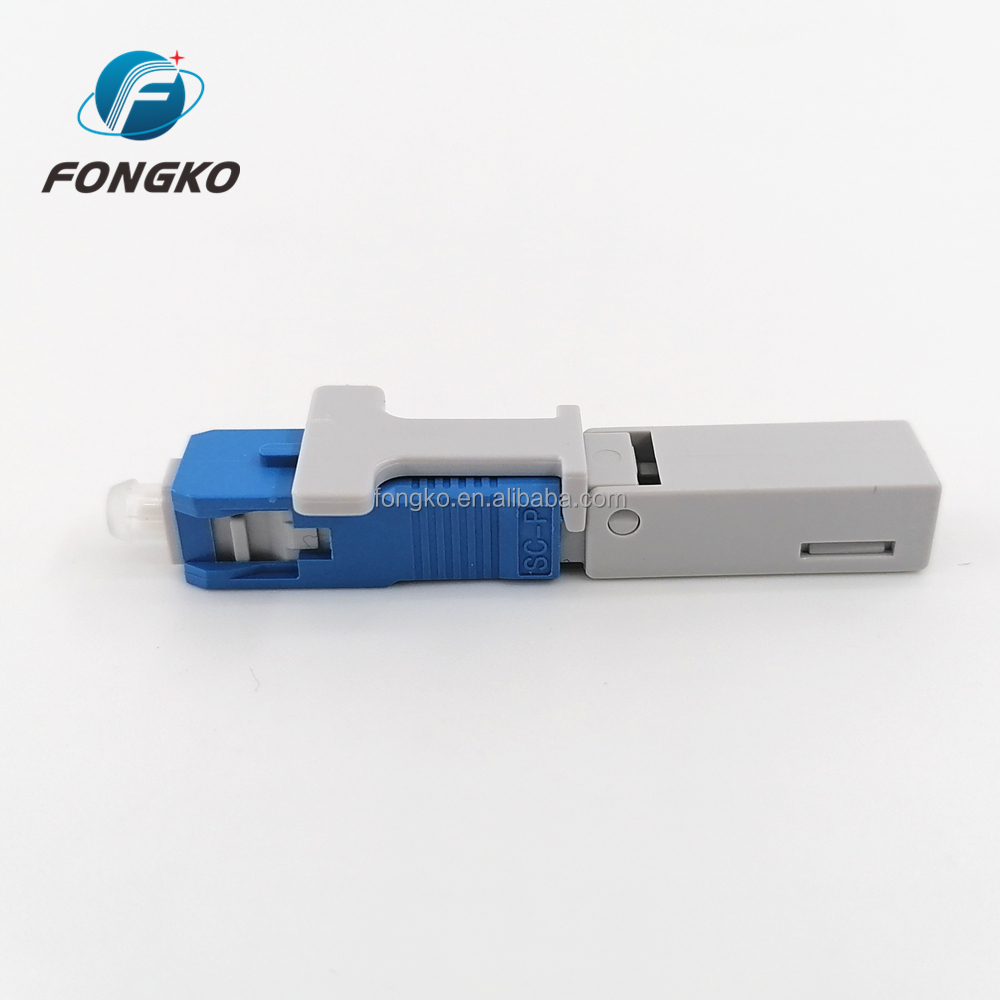 Single Mode Sc Simplex Connector Upc Fiber Connector For g652 g657