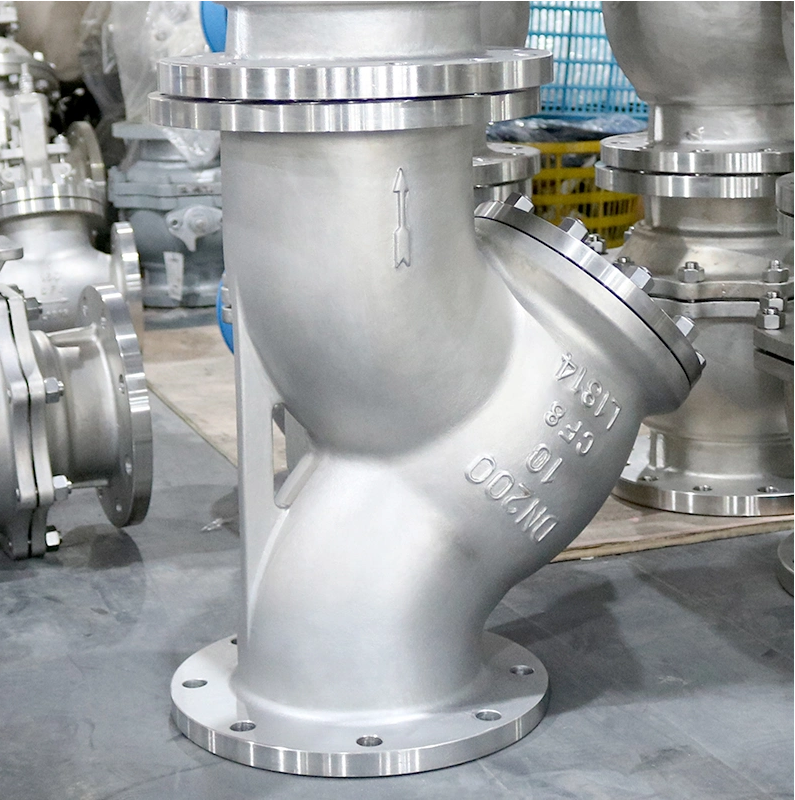 General Certificate Complete Water Filter Y Type Cast Iron Strainer for Water Oil Gas