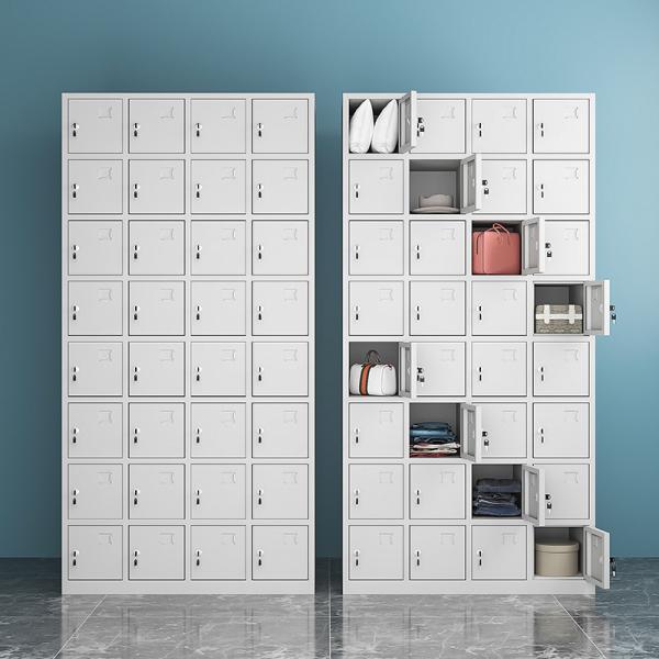 Buy cheap 32 Door Cold Rolled Steel Medicine Display Cabinets Epoxy Coating For Hospital from wholesalers