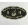 Buy cheap Embroidery art good price K9 embroidery patch with logo design from wholesalers