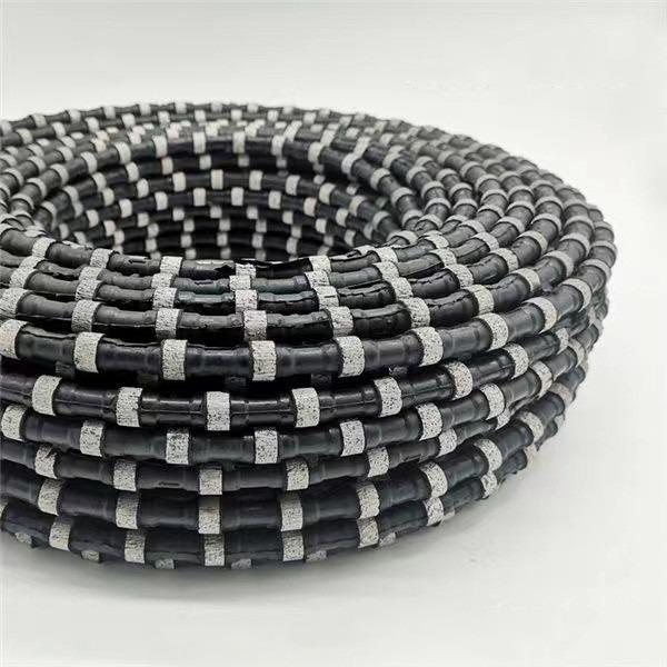 Buy cheap Rock Cutting Marble Diamond Wire Saw Rubber Sintered Beads from wholesalers
