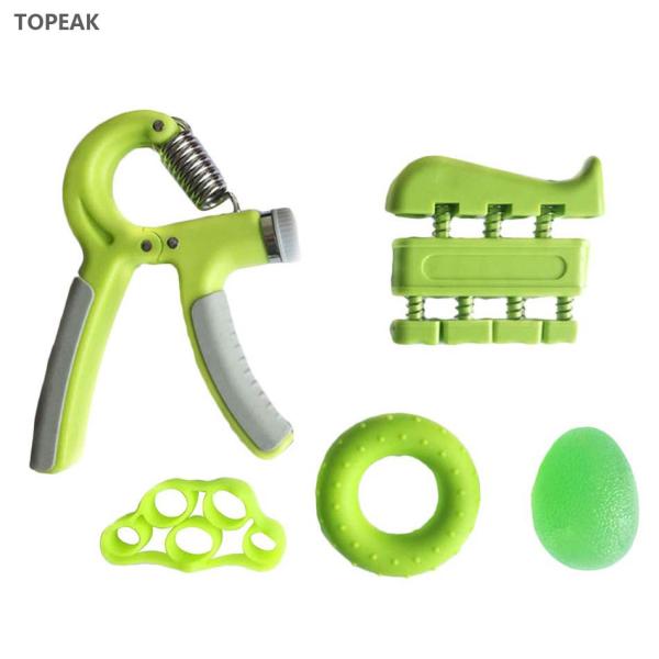 Buy cheap Silicone Hand Grip Strengthener With Counter Silicone Stretcher Green 150 Lbs 60 Kg from wholesalers