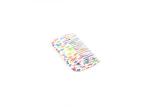9.6cm * 5cm Horse Grooming Comb Hot Stamping Small Flower Pattern