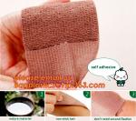 Cohesive Bandage selling well medical production bule high elastic adhesive