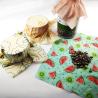 Buy cheap 100% Cotton Eco Beeswax Food Wrap Beeswax Cling Film from wholesalers