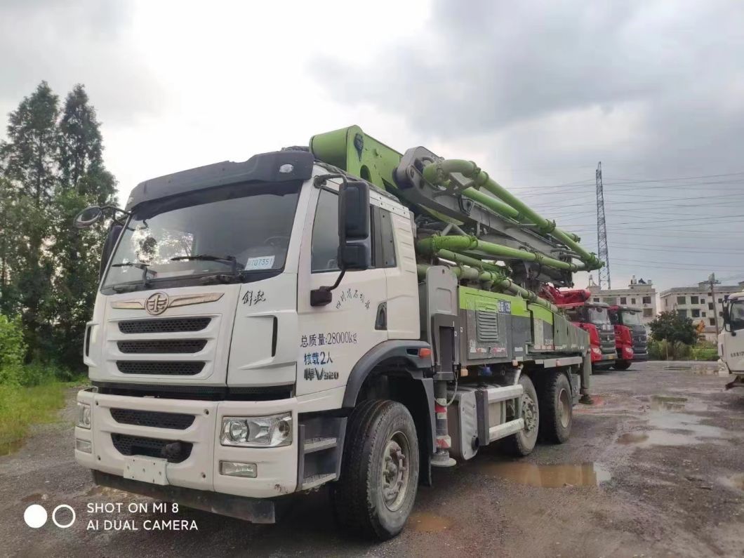 Sales of 40m Concrete Pump Truck Equipment of Zoomlion in 2020
