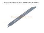 Recip Saw Blade Bimetal M42 8% cobalt Demolition for Cutting Wood & Nails 9"