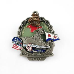 Buy cheap Custom 3D Badge Layers Screw Exceptional Craftsmanship For Tournaments from wholesalers