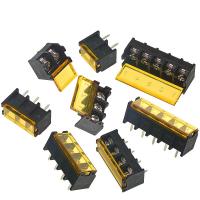 Buy cheap 9.5mm / 0.375" Barrier Screw Terminal Blocks Side Pin Mounting 300V 30A product