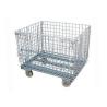 Buy cheap Foldable Wire Mesh Storage Cages Stackable Basket Container 800kg Load Capacity from wholesalers