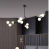 Buy cheap Modern LED Chandelier Glass Balls Ceiling Chandeliers Living Room Kitchen scandinavian chandelier(WH-MI-209) from wholesalers