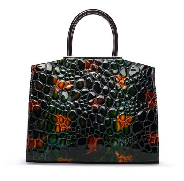 Buy cheap European and American fashion leather handbags crocodile handbags from wholesalers