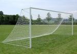 White Goal Net Soccer Net Polyethylene 4.0mm Twisted Rope