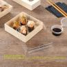 Buy cheap 17 Ounce Square Straight Wooden Containers - Containers Sold Separately, Clear Plastic To Go Box Lids from wholesalers
