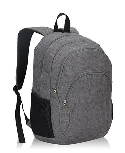 Buy cheap Grey Polyester Sports School Bags Kids School Backpacks For Boys 13" X 18.5" X 7.5" from wholesalers