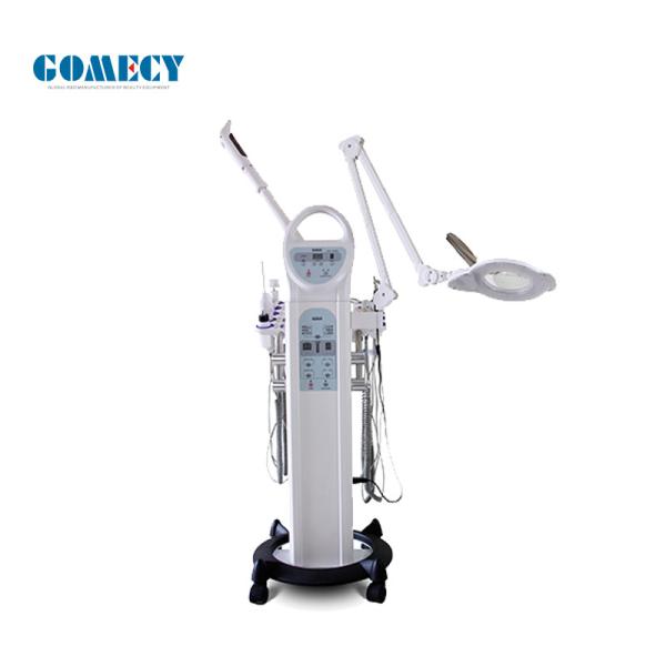 Buy cheap 9 In 1 White Multifunctional Beauty Equipment Steamer Ultrasonic Deep Cleansing Skin Care High Frequency from wholesalers