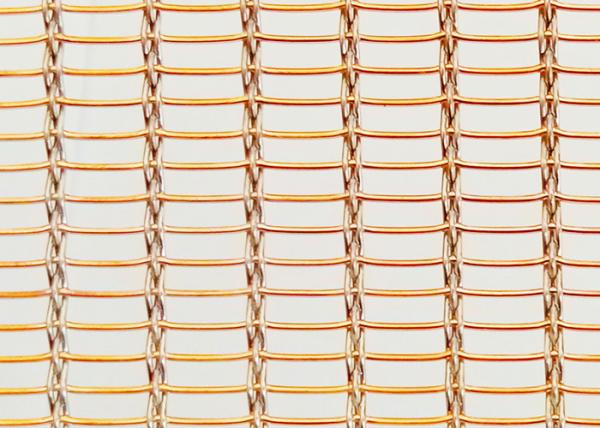 Buy cheap SHUOLONG SS304 Glass Laminated Wire Mesh Eco Woven Copper Wall Cladding from wholesalers