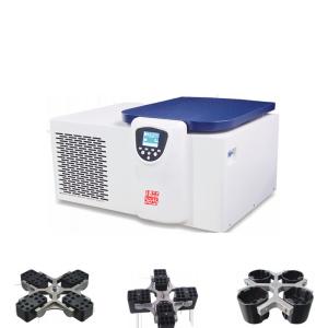 China 1.8KW Refrigerated Table Top Centrifuge 20 Program With Single Chip Microcomputer on sale