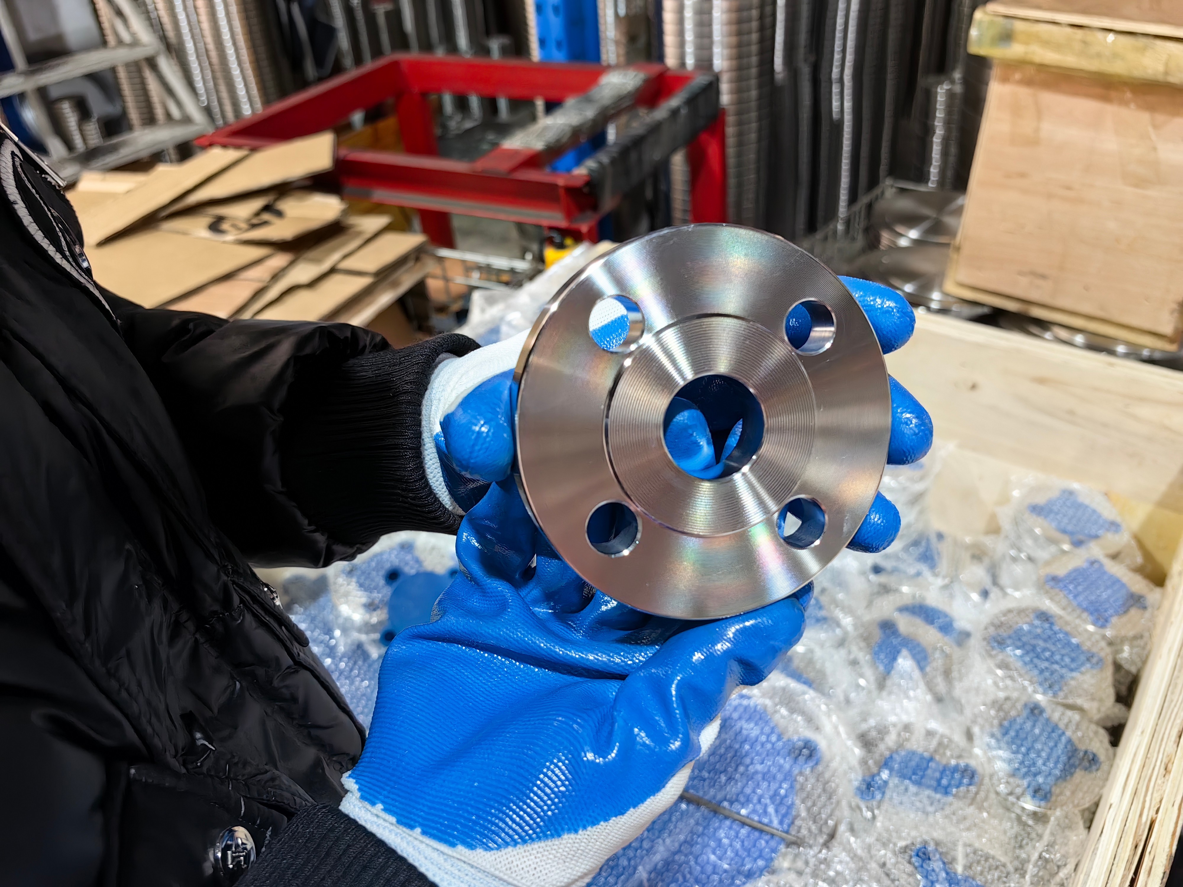 2in Stainless Steel Plate Flanges 150# Raised Face Flange 304 304L