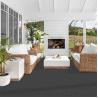 Buy cheap E-Purchasing Rubber Interlocking Deck Tiles, 9 Pack Patio Flooring, 12"X12" For Outdoor Black Color from wholesalers