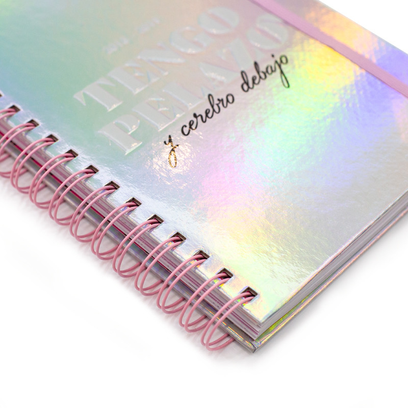 B5 Spiral Personalized Hardcover Notebook 100g Printing Planner