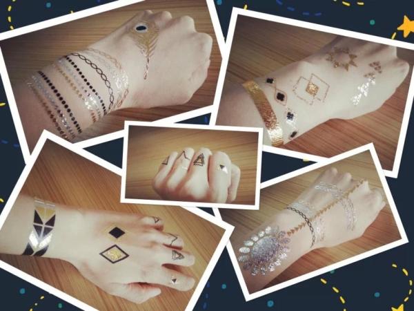 Buy cheap Metallic tattoo from wholesalers