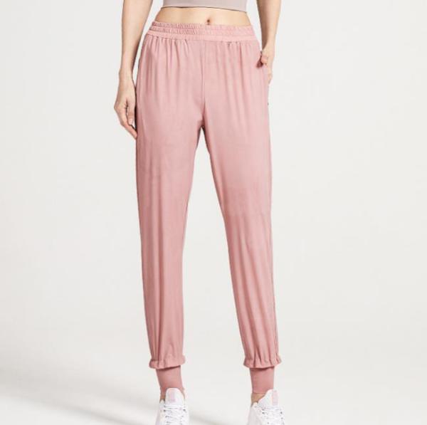 Buy cheap 100% Nylon Women'S Sportswear Pants Sportswear Joggers Plain Color Casual Harem from wholesalers