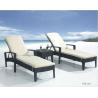 Buy cheap Double garden sun lounger chaise lounge garden chair from wholesalers