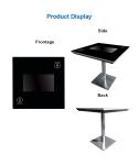 21.5 Inch Waterproof Interactive Digital Signage Display Wireless Charged
