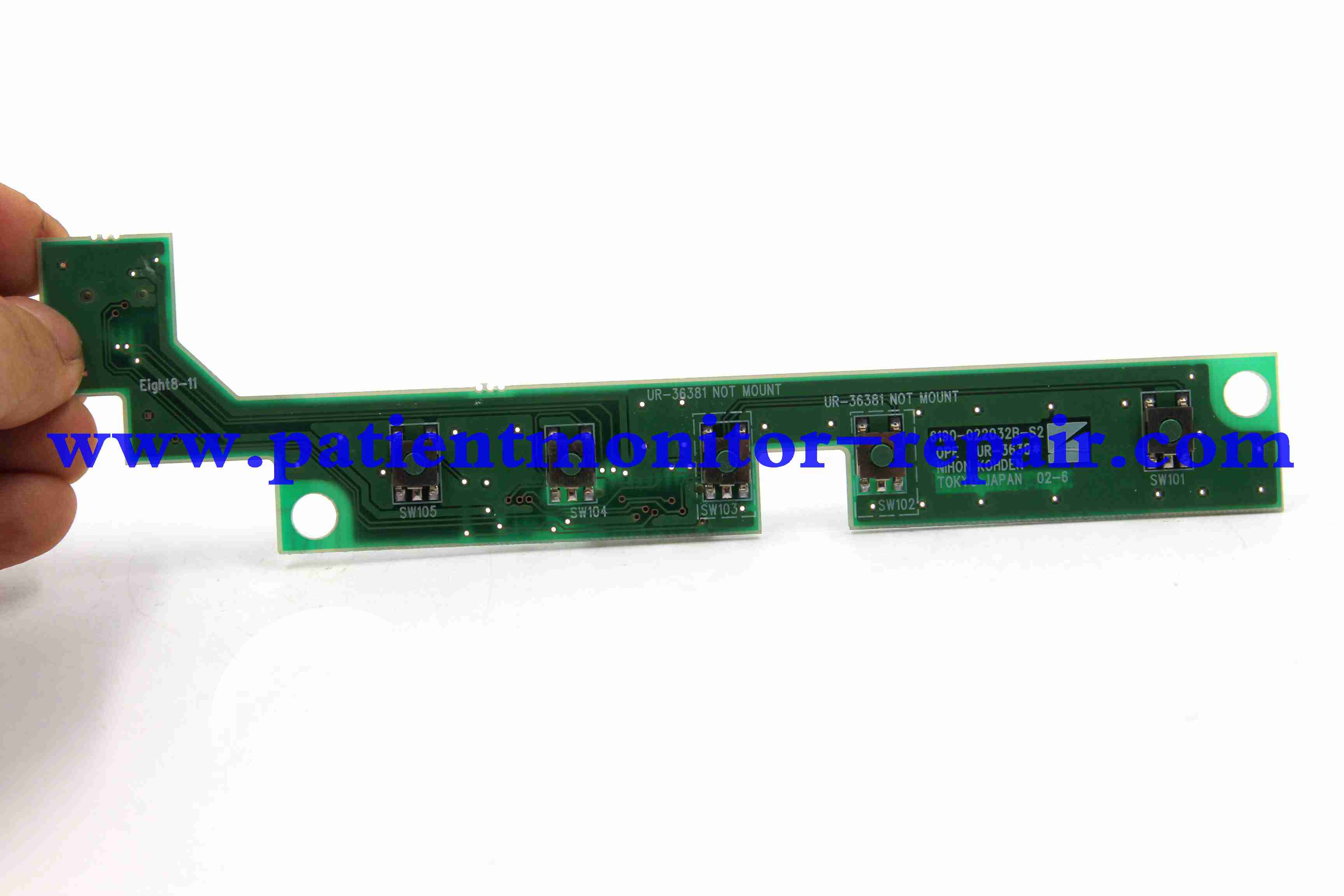 NIHON KOHDEN BSM-2301 series patient monitor keypress UR-36381