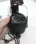 TELIKOU HD-202 XLR 5 Pin Male Single-ear Full-Duplex Wired Intercom Headset