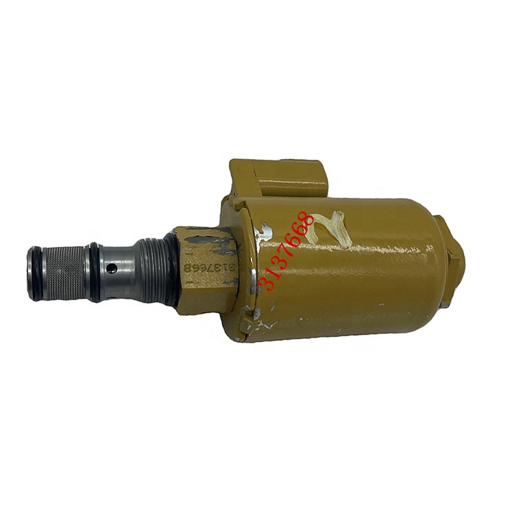 Construction Works Excavator Parts 3137668 Control Solenoid Valve for Caterpillar 400