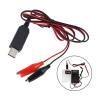 Buy cheap AA AAA Battery Eliminator Repace Battery USB 5v to 1.5v 3v 4.5v Step down Power Charger Cable for LED Light Electric Toy from wholesalers