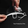 Buy cheap Hygiene Double Sided Fogging Prevention Transparent Plastic Face Mask from wholesalers