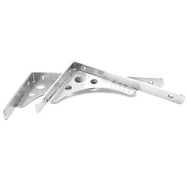 Buy cheap Custom Stainless Steel Casting L Shaped Metal Shelf Bracket from wholesalers