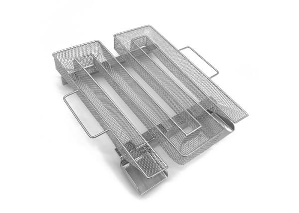 Buy cheap Ss304 Filter Cold Pellet Smoker Tray 22.5cm M Type Outdoor Barbecue from wholesalers