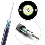 Outdoor aerial armoured 4 core GYXTW fiber optic cable 6 8 12 core 24 core fibre