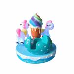 Coin Operated Children Fairground Carousel Kiddie Ride Swing Horse