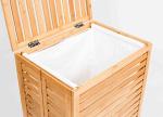 Square Shaped Bamboo Storage Baskets Unique Laundry Organizer 2-50mm Thickness