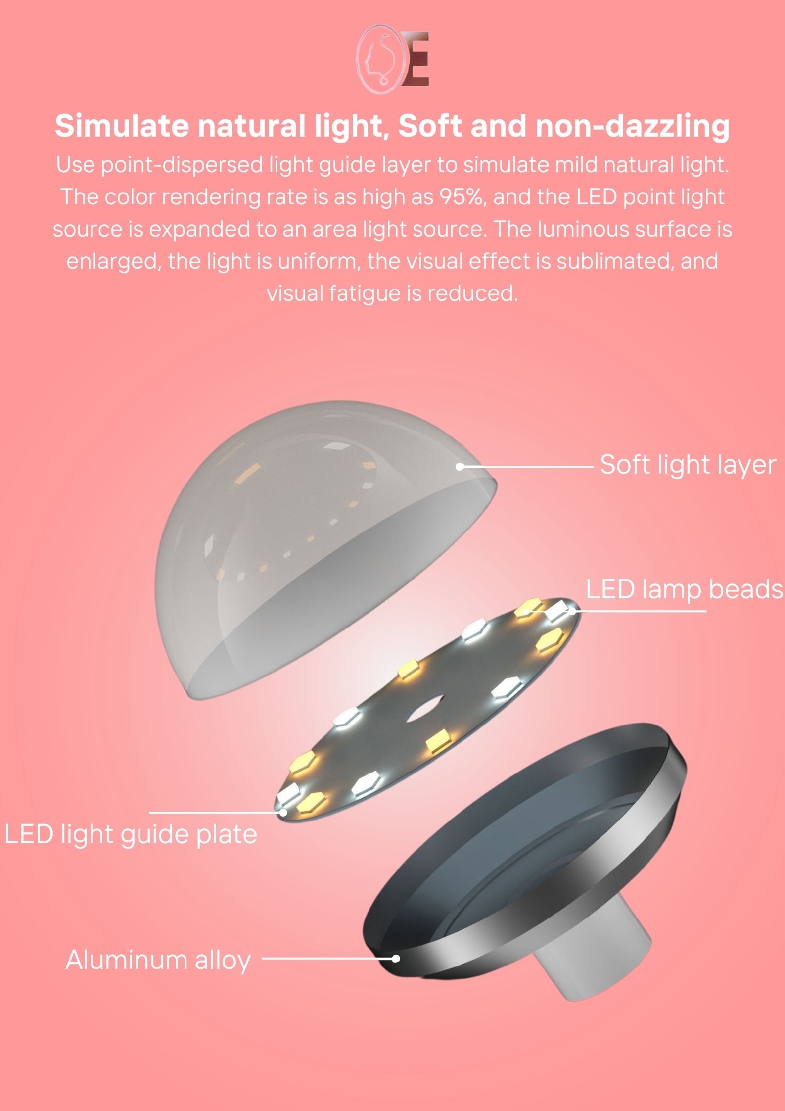 OEM Led Large Hollywood Mirror For Cosmetics Vanity