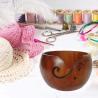 Buy cheap Handmade Wooden Bowl Storage Crochet Knitted Yarn Bowl With Hole from wholesalers